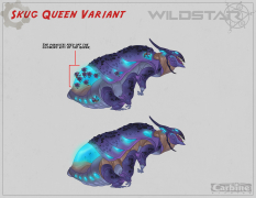 Skug Queen Variant concept art from WildStar
