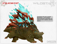 Stalagmight concept art from WildStar