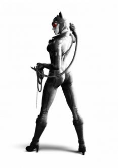 Catwoman concept art from Batman: Arkham City