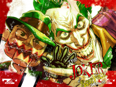 Joker Billboard concept art from Batman: Arkham City