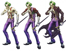 Joker Concept art from Batman: Arkham City