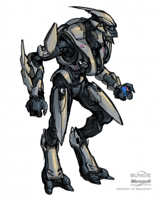 Elite Minor concept art from Halo:Reach by Isaac Hannaford