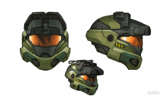 Jun Helmet concept art from Halo:Reach