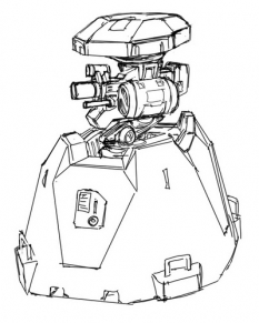 M8 Automated Defense System concept art from Halo:Reach