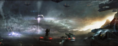 Counter Attack concept art from Halo:Reach