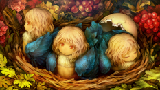 Harpy Chicks concept art from Dragon's Crown