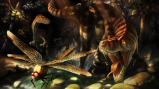 Deinonychus concept art from Dragon's Crown