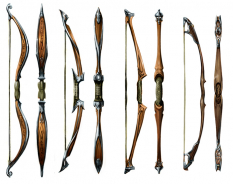 Longbows concept art from Dragon Age: Origins