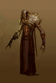Abomination concept art from Dragon Age: Origins