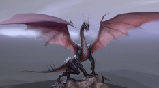 Highdragon concept art from Dragon Age: Origins
