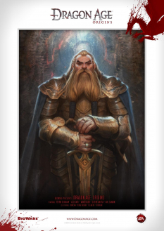Dwarf Noble concept art from Dragon Age: Origins