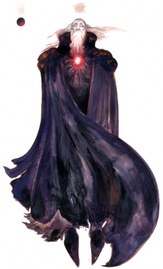 Garland concept art from Final Fantasy IX by Yoshitaka Amano