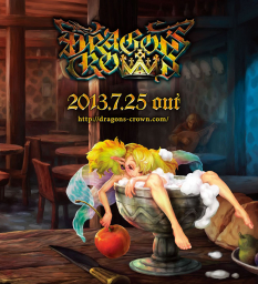 Drunk Fairy Promo concept art from Dragon's Crown
