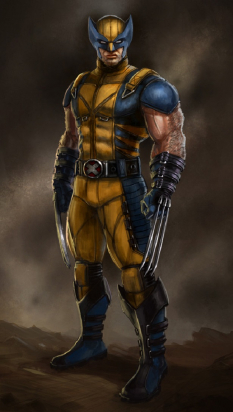 Wolverine concept art from Deadpool by Billy King