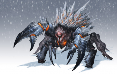 Vorgg concept art from Lost Planet 3