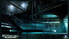 Environment Concept art from Splinter Cell: Blacklist