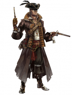 Treasure Hunter concept art from Assassin's Creed IV: Black Flag