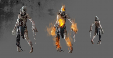 Demon Concept art from Dark Souls II