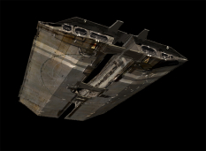 Dreadnought Berth concept art from Homeworld 2 by Rob Cunningham and Richard Marchand