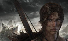 Lara Portrait concept art from Tomb Raider 2013