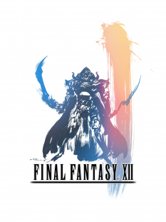 Logo concept art from Final Fantasy XII by Yoshitaka Amano