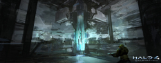 Coolant Room concept art from Halo 4 by Goran Bukvic