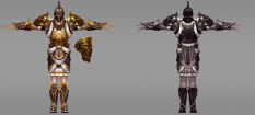 Athena Armor Set concept art from God of War: Ascension by Anthony Jones