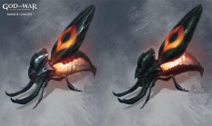 Parasite concept art from God of War: Ascension