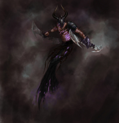 Wraith concept art from God of War: Ascension by Eric Ryan
