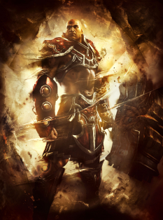 Spartan Warrior concept art from God of War: Ascension
