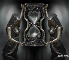 Hourglass concept art from God of War: Ascension by Cliff Childs