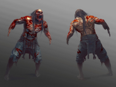 The Butcher concept art from Dead Island