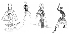 Salarian Concepts art from Mass Effect