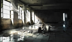 Abandoned Room concept art from Battlefield 4