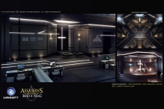 Bunker Design concept art from Assassin's Creed IV: Black Flag by Encho Enchev