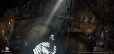 Cellar concept art from Assassin's Creed IV: Black Flag by Martin Deschambault