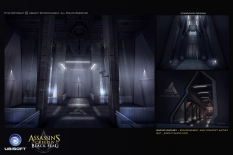 Corridor Design concept art from Assassin's Creed IV: Black Flag by Encho Enchev