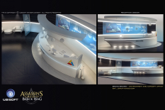 Reception Design concept art from Assassin's Creed IV: Black Flag by Encho Enchev
