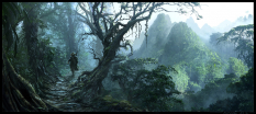 Taking A Walk concept art from Assassin's Creed IV: Black Flag by Raphael Lacoste