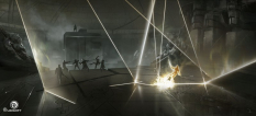 Temple Solar Battle concept art from Assassin's Creed IV: Black Flag by Martin Deschambault