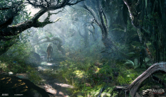 Through The Woods concept art from Assassin's Creed IV: Black Flag by Jan Urschel