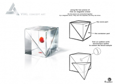 Civ Magnetic Crystal concept art from Assassin's Creed IV: Black Flag by Martin Deschambault