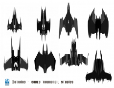Batwing Cockpit concept art from Batman: Arkham Origins by Meinert Hansen
