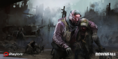 Wounded concept art from Downfall by Rael Lyra