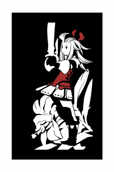AR Card concept art from the video game Bravely Default