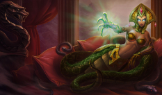 Cassiopeia The Serpents Embrace concept art from the video game League of Legends