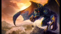 Galio The Sentinels Sorrow concept art from the video game League of Legends