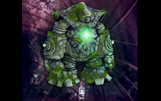 Golem concept art from the video game League of Legends