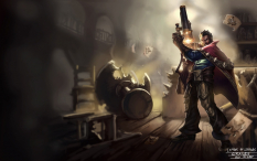Graves The Outlaw concept art from the video game League of Legends