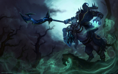 Hecarim Reaper concept art from the video game League of Legends